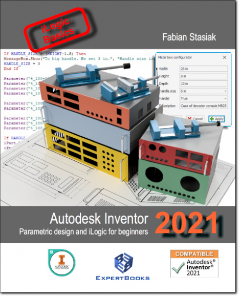Tutorials for beginners: Parametric Designs in Autodesk Inventor 2021